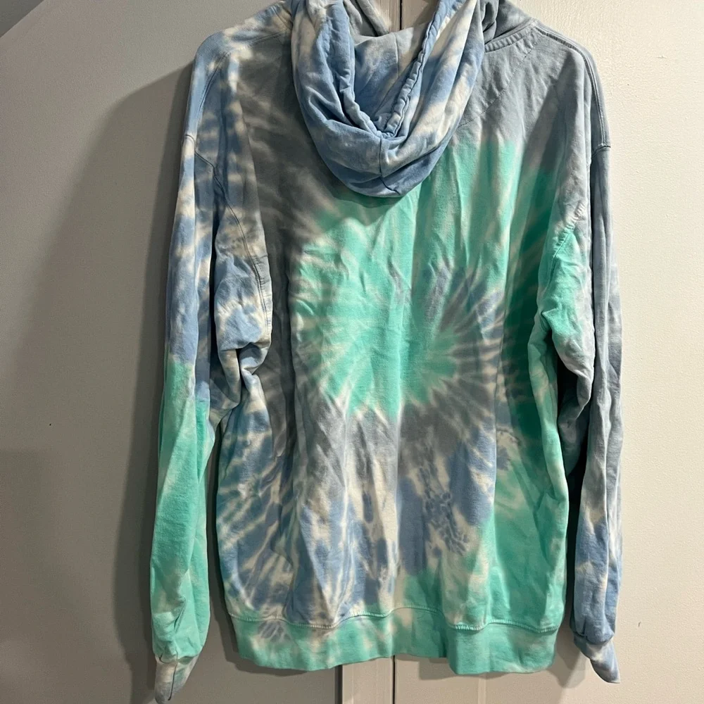 Miami Tie-Dye Surf Style Hoodie - Picture 3 of 3